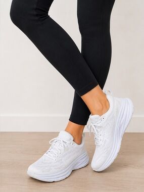 Hoka Running shoes white size 10.5B